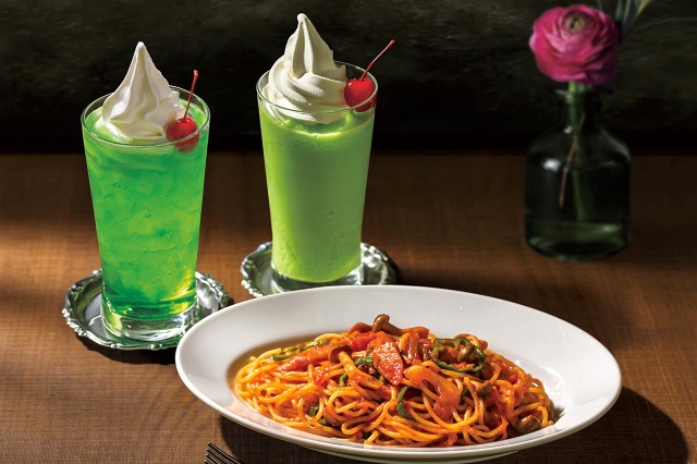 サンマルクカフェ、昭和レトロなナポリタンやクリームソーダを期間限定販売 画像