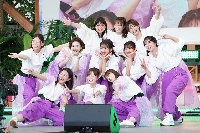 フジアナのダンスユニット「SPLASH！」がキレキレダンス！元櫻坂46原田葵「1年ぶりステージ嬉しい」 画像
