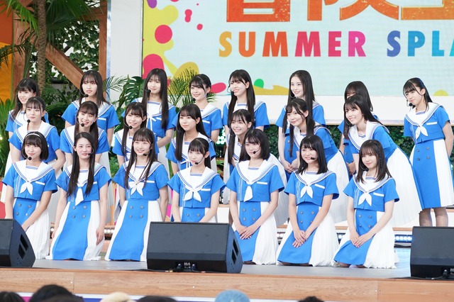 乃木坂46公式ライバル「僕が見たかった青空」が観衆の前で初パフォーマンス披露！ 画像