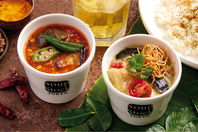 残暑乗り切れるアジア料理！Soup Stock Tokyoに「ラッサム」「トムカーガイ」「グリーンカレー」登場 画像
