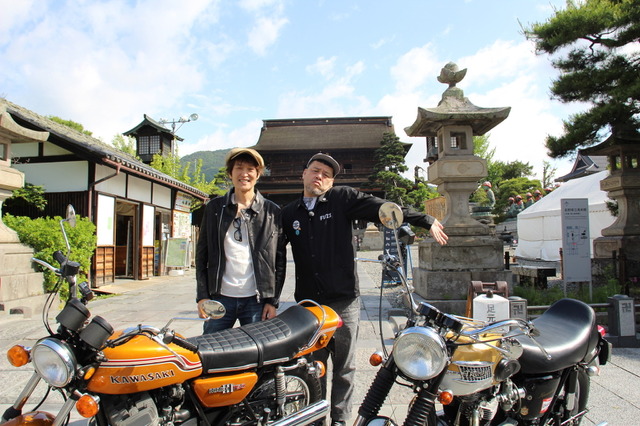 千原ジュニア&野性爆弾くっきー!が信州バイク旅!もう中のガイドで絶品食材を探す 画像