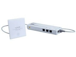ソニーもIEEE802.11g製品を発表。本体とワイヤレスユニットが分離するデザインに 画像