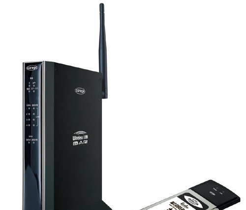 コレガ、新IEEE 802.11a対応製品を発表 画像