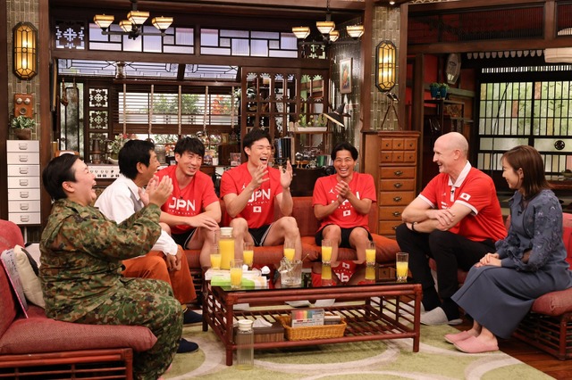 『さんまのまんま秋SP』にバスケ男子日本代表チームが初出演！ 画像