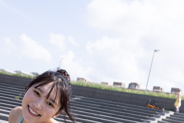 「グラビア界のビッグウェーブ」川道さら、SPA!デジタル写真集で弾けるビキニ姿 画像