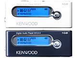 ケンウッド、1Gバイトのフラッシュメモリプレーヤー「M1GA3」 画像