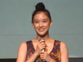 【ビデオニュース】LGジャパンモデルCM発表会に蒼井優登場 画像