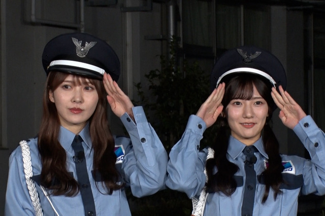 「学校きもだめし」に日向坂46・加藤、河田が初参戦!「ビビらないです」と自信満々の2人だが… 画像