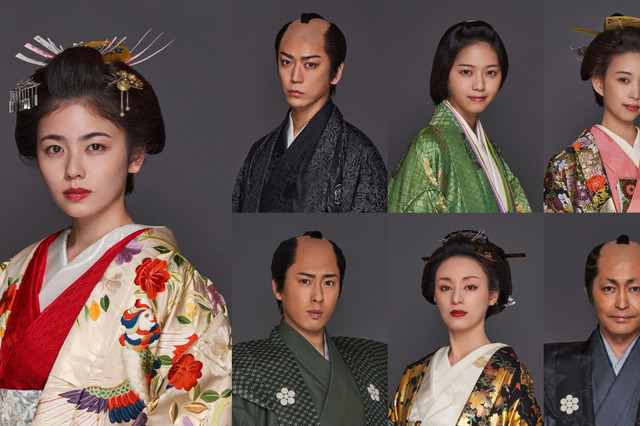 小芝風花、亀梨和也、西野七瀬らが豪華絢爛な役衣装姿を初披露！木曜劇場『大奥』 画像