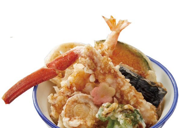 天丼・天ぷら本舗 さん天、「本ずわいがにと帆立」「海老づくし」フェアを同時開催 画像