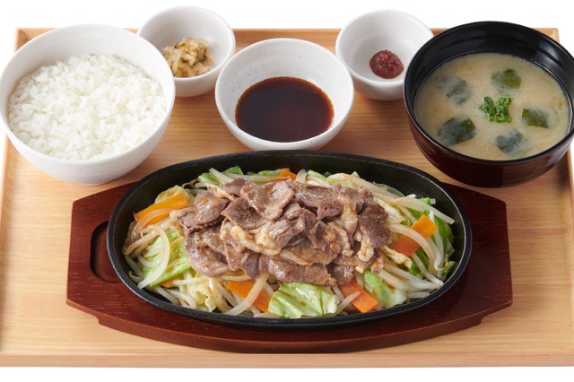 やよい軒、新商品「野菜とラムのジンギスカン定食」販売 画像