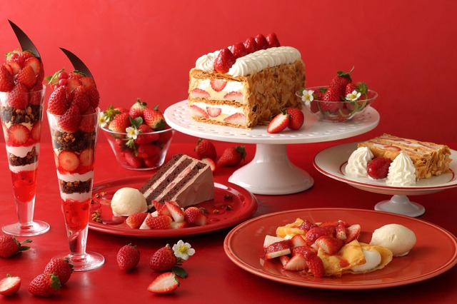 キハチ カフェ期間限定「ストロベリーフェア」開催 画像