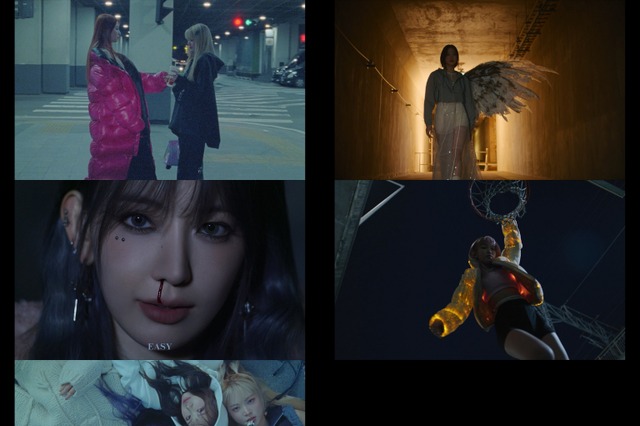 LE SSERAFIM、新アルバム「EASY」のトレーラーを公開!映像美が際立つストーリーラインに期待が高まる 画像