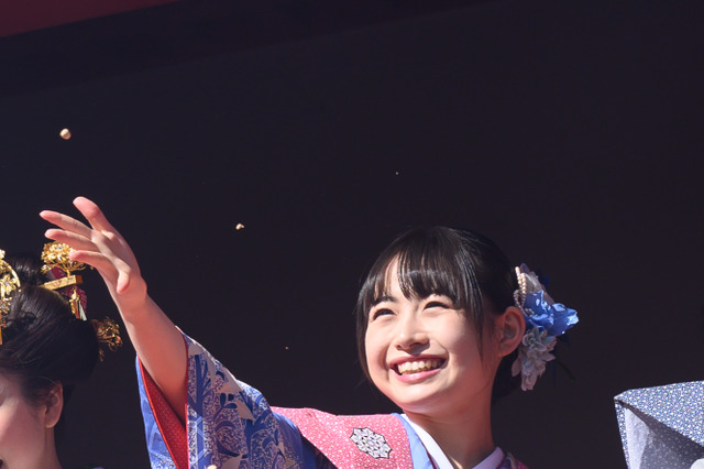 其原有沙が豆まき！「福は訪れを待つのではなく、全力で掴みに行きたいです」 画像