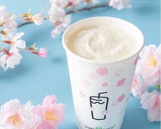 シェイク シャック、和フレーバー「桜シェイク」を今年も春季限定販売 画像
