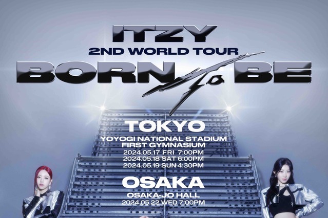 ITZY、2度目のワールドツアーにて日本追加公演が決定！5月に東京・大阪の2都市で全4公演を開催 画像