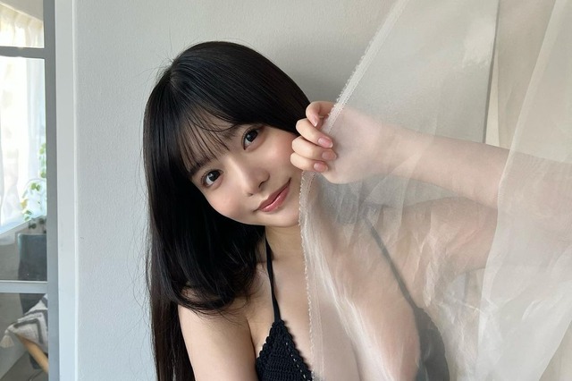 高鶴桃羽、至高のしなやかボディ輝く水着グラビア大放出! 画像