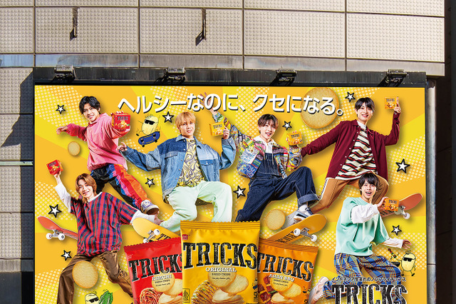7 MEN 侍のCMがお披露目！TRICKSのポップアップが渋谷に限定オープン 画像