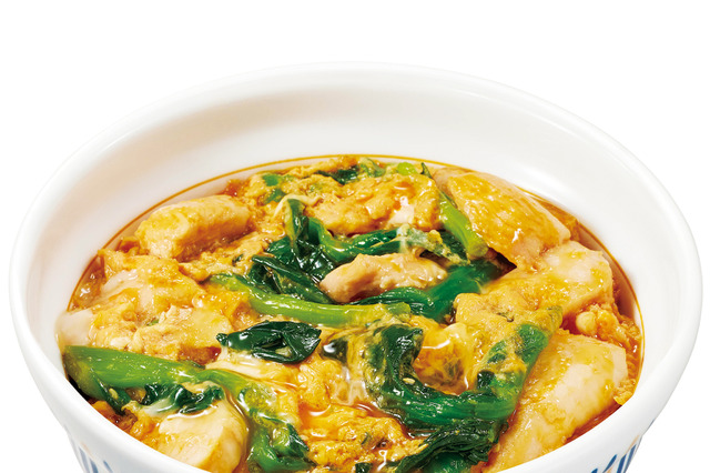 菜の花からし和えで丼の旨み際立つ！なか卯に「菜の花の親子丼」新登場 画像