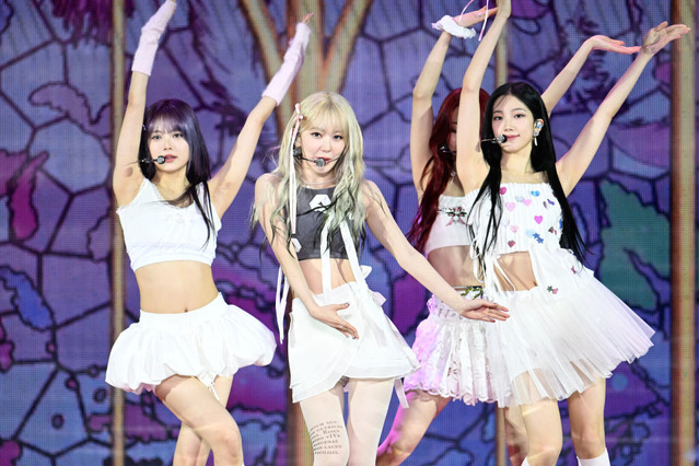 LE SSERAFIM、新曲『EASY』を日本のテレビ初披露！ネット反響「安定のカッコよさ」 画像