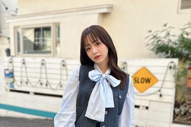 森香澄、リボンが可愛すぎる私服ショットにファン大興奮「JKでいける!」「優勝です」 画像