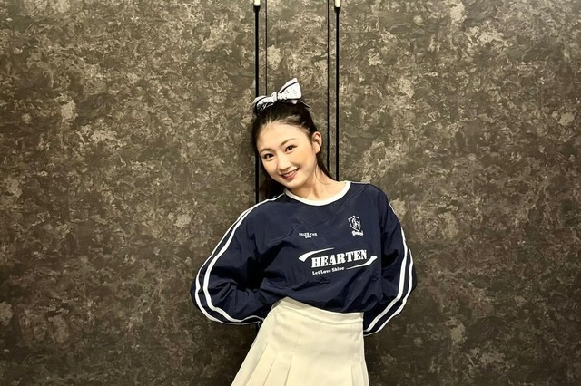 NMB48・塩月希依音、ポニテ＆ルーズソックスにファン「むっちゃかわいい」 画像