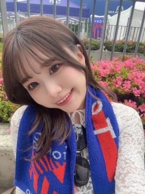 スパガ鎌田彩樺、サッカーFC東京VS横浜F・マリノス戦を報告　「1人参戦も慣れてきた」 画像