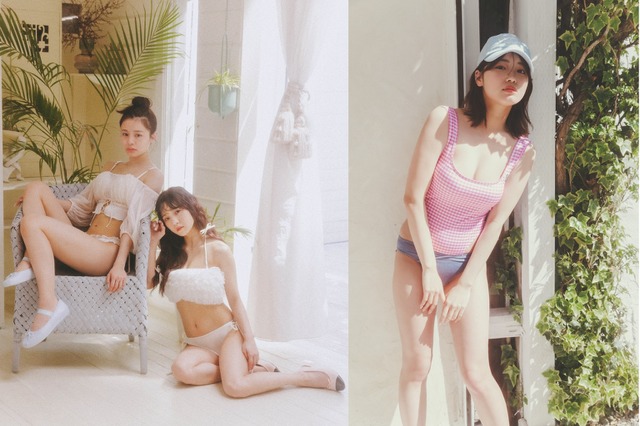 稲場愛香、古田愛理、本間日陽、2024年最新水着を披露 画像