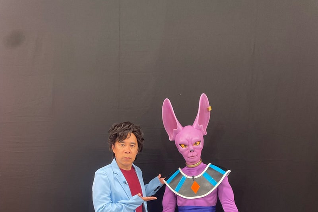 研ナオコ、漫画キャラ「破壊神ビルス」コスプレ公開　岡村隆史と2ショットも 画像