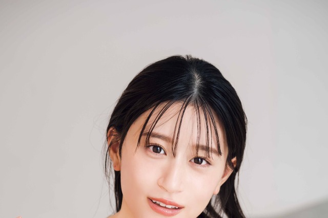 NMB48・上西怜、『ヤングアニマルWEB』で美バスト＆美クビレを披露！ 画像