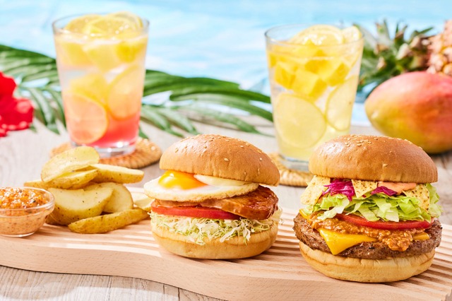 沖縄フェア開催！フレッシュネスバーガー「スパムバーガー」が期間限定復活 画像
