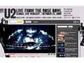 YouTube史上最大規模でライブ配信〜U2コンサートまもなく開演！ 画像