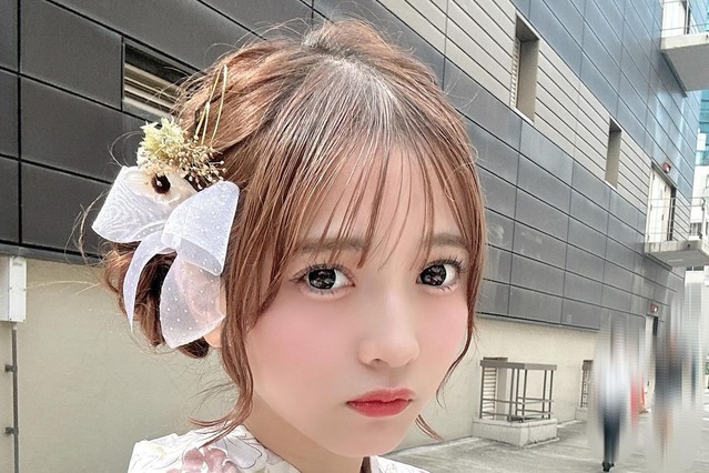 美少女感ハンパない！黒嵜菜々子の浴衣姿に「天使」「可愛いがすぎる」とファンメロメロ 画像