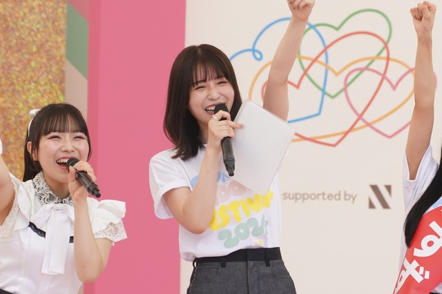 【TIF2024】「TOKYO IDOL FESTIVAL 2024」が灼熱の太陽のもと開幕、長濱ねる「よりみなさんと一緒に盛り上がって」 画像