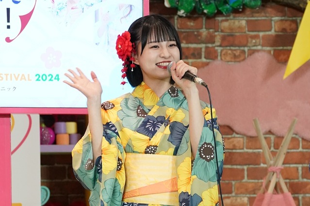 【TIF2024】浴衣が一番似合うアイドルに九州女子翼・鈴川瑠菜! 画像