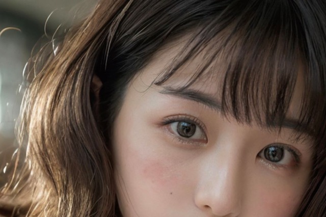 主役はくりえみと“もう1人のくりえみ”!? 生成AIとリアル写真が融合した次世代のグラビア写真集 画像