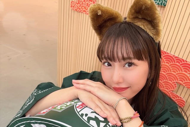 SKE48、キュートな“どんぎつね”に!コラボイベントのオフショに「世界一かわいい」「このままCM出ちゃって!」 画像