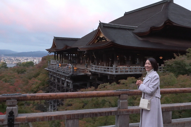羽田美智子が京都を歩く！ 夫婦の思い出に涙も…NHK BSにて旅番組『めぐみ巡り』放送 画像