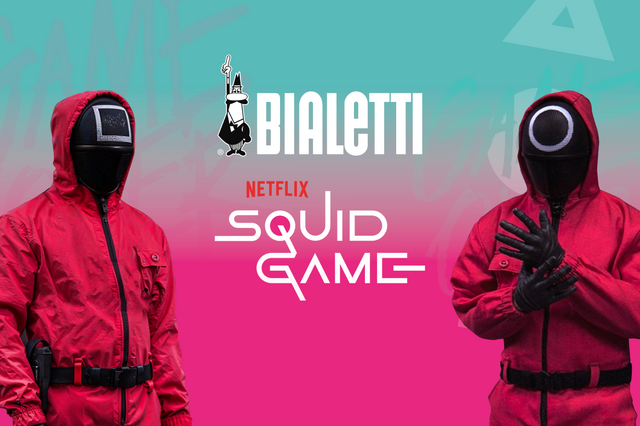 『イカゲーム』の世界観のコーヒー器具が誕生!BIALETTIとNetflixがコラボ 画像