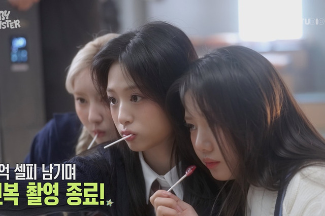 BABYMONSTER、『Really Like You』MV撮影の裏側を公開！ 教室や体育館で初々しい魅力が爆発 画像