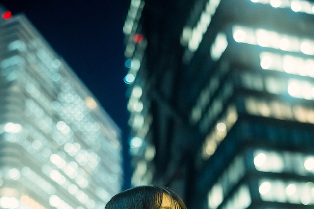 櫻坂46・森田ひかる、夜の東京でスタイリッシュな姿を披露! 『B.L.T.』4月号の表紙・巻頭に登場 画像