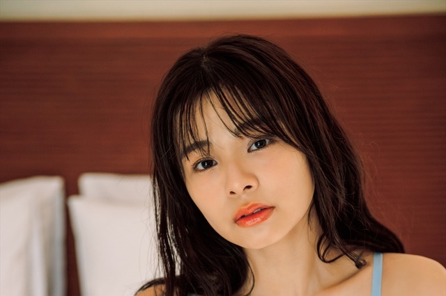 本間日陽、水色のランジェリーで色気たっぷり！ 3rd写真集より南国を感じさせる先行カット第2弾 画像