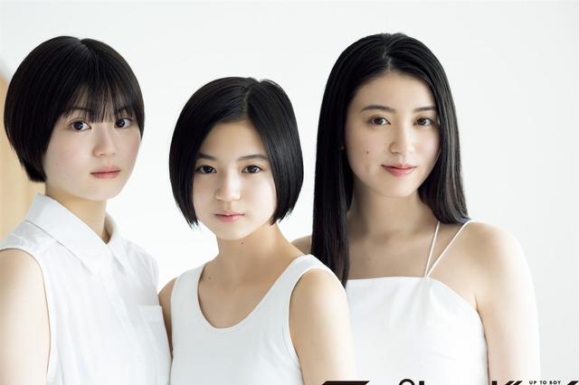 美人三姉妹の佐々木葉音、寿音、満音が初々しくも美しいグラビア! 『アップトゥボーイ』vol.348 画像