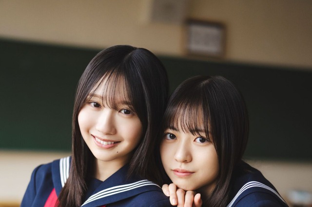 日向坂46・正源司陽子&藤嶌果歩、制服姿で“女子校生の日常”を体現!『B.L.T.graduation2025』に登場 画像