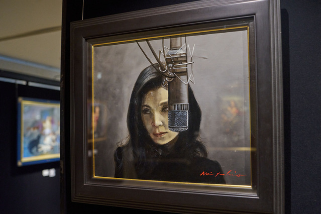 八代亜紀さんの没後初となる回顧展！ 絵画作品や生前に書いた詞「生きる」など展示 画像