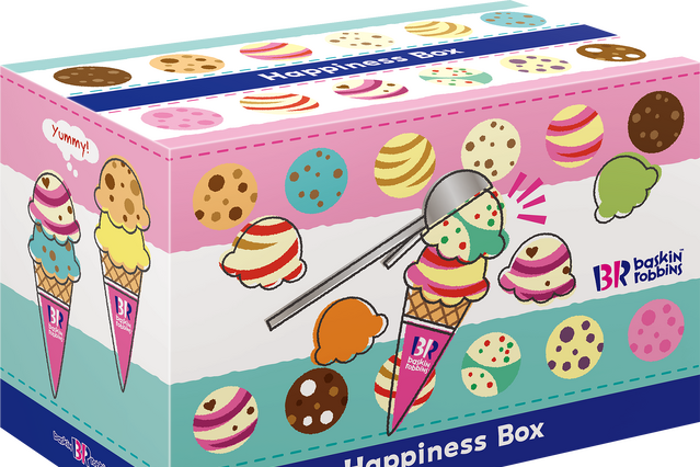 サーティワン、自宅でアイスクリーム屋さんごっこが楽しめる「ハピネスボックス」を2日に発売！ 画像