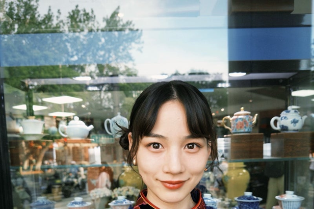 のん、艶やかなチャイナドレス姿で北京観光！「素晴らしいブラボー」「ため息が出るほど素敵」 画像