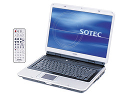 ソーテック、テレビチューナー搭載の15.4型ワイドノート「WinBook WG362」など 画像