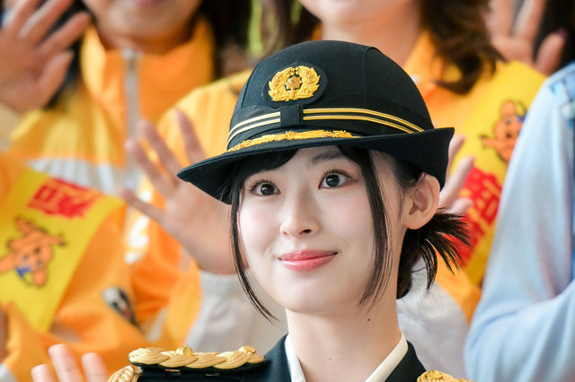 女優・井本彩花、渋谷警察署の1日警察署長に！ 痴漢被害防止キャンペーンに参加 画像