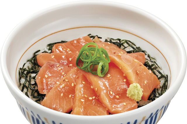 とろけるような口どけ!なか卯「サーモン丼」を6月25日より販売 画像